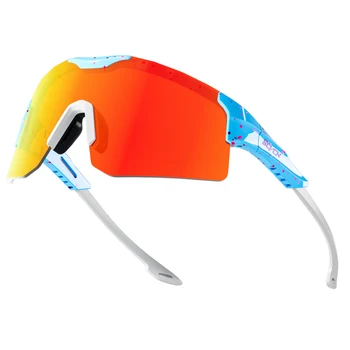 Scvcn Спортни слънчеви очила, Поляризирани Велосипедни очила, МТБ, каране на кънки, UV400, Очила за риболов, Мъжки, Женски, Колоездене Очила