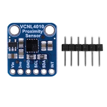 VCNL4010 Модул сензор за приближаване/за осветление, връзка, I2C, Многофункционални инструменти за разработка на сензори за проекти на роботиката