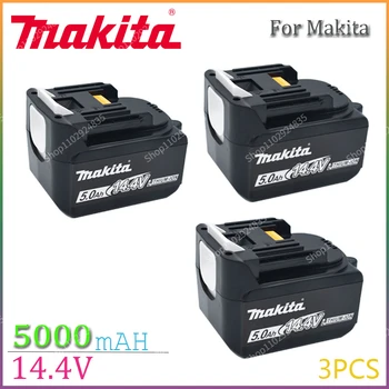 Литиево-йонна батерия Makita 14,4 V 5.0 Ah BL1460 за Makita BL1430 BL1440 BL1450 BL1415 194066-1 194065-3 194558-0 Безжични електрически Инструменти