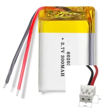 Акумулаторна литиево-полимерно-йонна батерия от 3.7 На 300 ма 602030 за мобилна камера MP4 POWER BANK MP3 GPS DVD