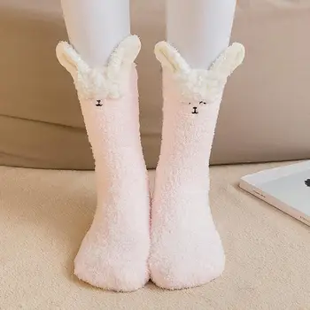 Прости чорапи за възрастни, безусадочные зимни чорапи за възрастни момичета, да пере чорапи за сън, за ежедневието