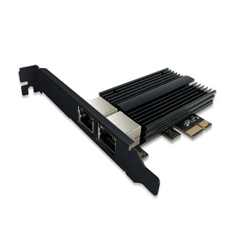 1 БР 2,5-Gigabit мрежов адаптер PCI Express LAN, gigabit ethernet адаптер конвертор 100/1000/2500 Mbps RJ-45