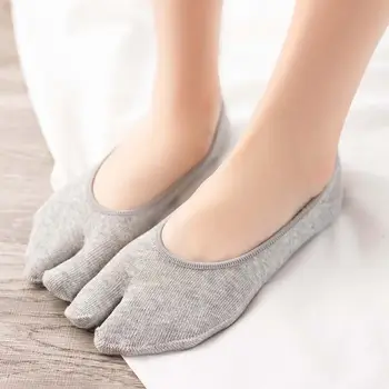 Удобни дишащи забавни памучни чорапи, ярки цветове, модерен дизайн, чорапи с две чорапи, чорапи носочные изделия в корейски стил, дамски чорапи