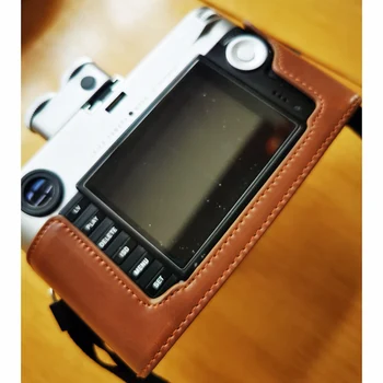 Висококачествен калъф от изкуствена кожа за фотоапарат за половин черупка за Leica M MP M-P TYP240, чанта за дамско основания