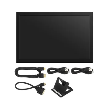 10.1-инчов сензорен LCD-дисплей с метален корпус за PC 3Б +/4B Nano, штепсельная вилица САЩ