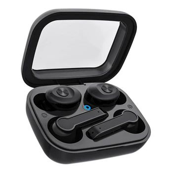 Слушалки TWS Bluetooth 5.0 9D стерео Спортни водоустойчив Четири слушалки слушалки Слушалки трайни