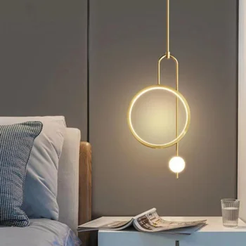 геометричен окачен лампа за таван висящи лампи коледна украса за дома e27 окачен лампа с кухненски лампа