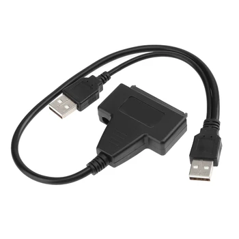 Адаптер USB 2.0 Sata 2,5-инчов SSD-диск с кабел-преобразувател на твърдия диск
