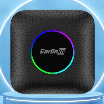 Carlinkit CarPlay Android 13,0 Автоматичен Безжичен адаптер Bluetooth-съвместими AI Box 13,0 8 + 128 GB/4 + 64 GB Вградена GPS, Glonass Ai Box