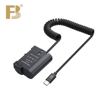 FB EN-EL15 EN-EL15C ДО муляжу на батерията USB Кабел Type C Адаптер за Nikon D500 D600 D780 D810A D7000 D7200 D7500 Z5 Z6 Z7 II