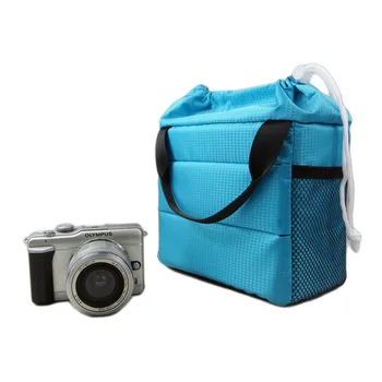 Водоустойчива камера-преграда, мека чанта за ръце, устойчив на удари-мек разделител, чанта за аксесоари на огледално-рефлексен фотоапарат