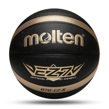 Мъжки разтопени баскетболни топки Официален размер 7/6/5 ПУ Високо качество За тренировки на открито и закрито Женски детски баскетбол topu