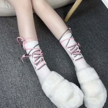 1 Чифт къси чорапи до глезените, Секси чорапи памук дантела и чорапи с рюшами и завязками