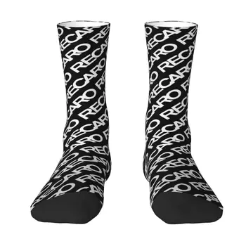 Стръмни чорапи Recaros с принтом за жени, мъжки ластични чорапи за екипажа на лято, есен, зима