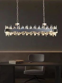 Royal полилей с Нов дизайн, Скандинавски led луксозна подвесная лампа за дневна, спалня, кухня, хотелска хол, лампа за интериор