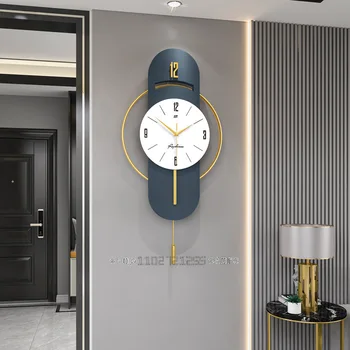 Луксозни стилни прости часовници за всекидневна, индивидуални стенни часовници