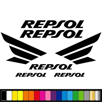Капачката на резервоара на мотоциклета, стикери крило, самозалепващи етикети РЕПСОЛ За Honda