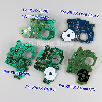 6 бр. за Microsoft XBOX Series S X, ЗА да XboxOne Тънък Елит 2 Панел горивна такса хранене Гейм контролер Софтуерен чип