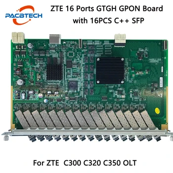 Оригиналната карта на zte ZXA10 GPON OLT PON GTGO 8-pon Интерфейс карта с 8-лодки порт транспорт се движат модули клас B + C + C ++ за OLT C300 C320