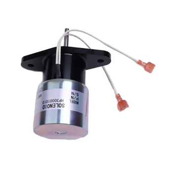 0250-12A2UC11S3 Електромагнитен клапан на багер за електрически части Електромагнитен клапан за прекъсване на подаване на гориво 12V