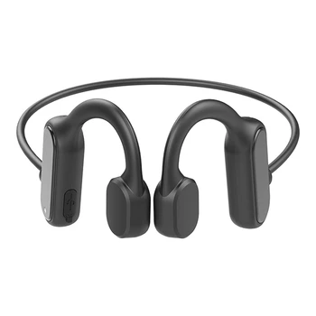 Слушалки с костна проводимост Bluetooth Открити Спортни слушалки слушалки за колоездене Водоустойчив, защитени от изпотяване
