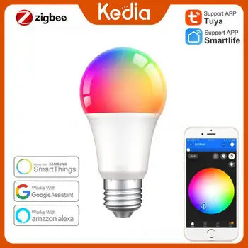 Лампа-прожектор E27 Rgb с възможност за регулиране на цветовата температура, Умна крушка, лампа, led лампа Smart Light 50/60 Hz