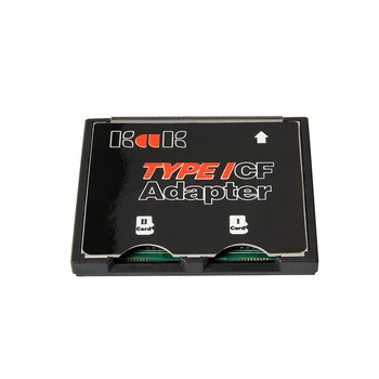 Адаптер за карта с памет с двете пристанища SDHC SDXC TF-CF Адаптер за фотоапарат Type I Card Converter