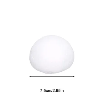 Полусферический Пенопластовый топка Здрав Цветна Топка От стиропор 1 бр 6 Размери на Празен Пенопластовый топка 