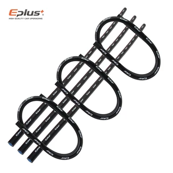 Универсален силиконов маркуч EPLUS ракита водопроводните тръби маркучи Високо качество на радиатора мидълуер охладител на Съединителната тръба 1 метър черен