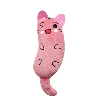 Котки Смешно малка възглавница под формата на мишката, за Дъвчене нокти Ухапване на палеца, Мятная играчка за котки, Мятная играчка за котка, Играчки за котка, Скрежещущая Зъбите коча билка