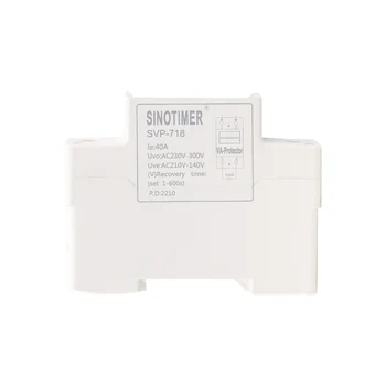 SINOTIMER 40A Регулируема реле за напрежение, защита от пренапрежение, ограничение на претоварване от протичането на ток, устройството за защита от възстановяване на пренапрежение