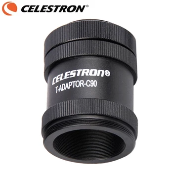 Celestron 93635-Т-образен адаптор за NexStar 4SE, Съвместим с адаптер астрономически телескоп C90 Мак за огледално-рефлексен фотоапарат
