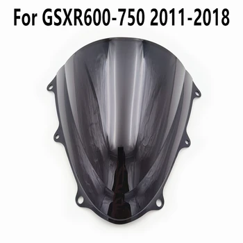 Предното стъкло Черно Прозрачно, Подходящи За GSXR 600 750 K11 2011-2012-2013-2014-2015-2016 на Предното Стъкло За GSXR600 GSXR750 Wind Deflectore