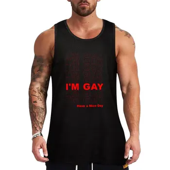 Нов съм гей? Майк, тениски за мъже, тениски за фитнес зала, мъжка жилетка за момче, мъжки дизайнерски дрехи