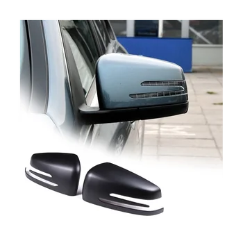 За Mercedes Benz a CLA GLA GLK Class W176 W117 X156 X204 2014-2017 на Капака на Огледалото за обратно виждане Защитни Капаци за Страничните огледала