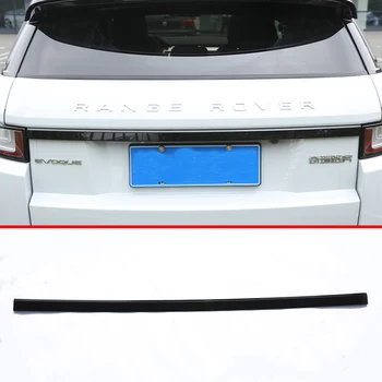 За Land Rover Range Rover Evoque 2012-18, тампон на задния капак на багажника, ABS, пиана, черен панел на задната врата на багажника, аксесоари
