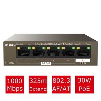 Switch POE 5/8/9/10 Портове Gigabit Бърз мрежов комутатор 8 PoE + 2 Изгряващите канал С Вътрешен Захранването Офис Домашен мрежов Хъб за IP камери