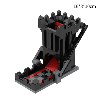 MOC Creative Expert Ideas Модулна самозаряжающаяся модел кула от кубчета с функция за изхвърляне Строителни кубчета играчки от Dragons Games Подаръци