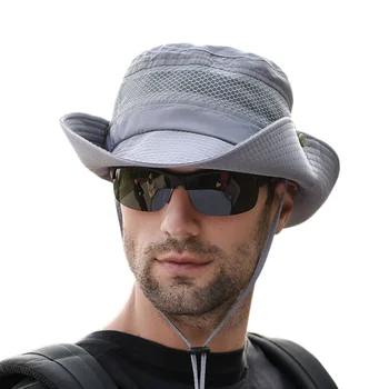 Градинска Мъжки Туристическа шапка козирка за Риболов, пътуване, Дишащи шапки Рибар