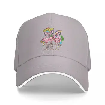 Годишната художествена шапка Flamingo, бейзболна шапка, луксозна марка шапка, мъжки дамски шапка, мъжки