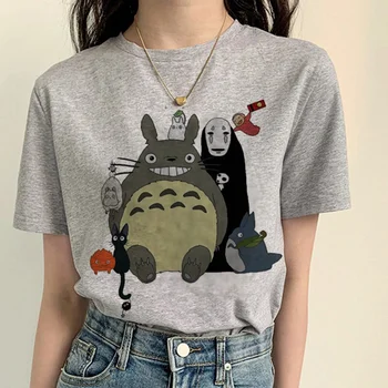 Тениска с японското аниме за жени, тениска с изображение на аниме за момичета