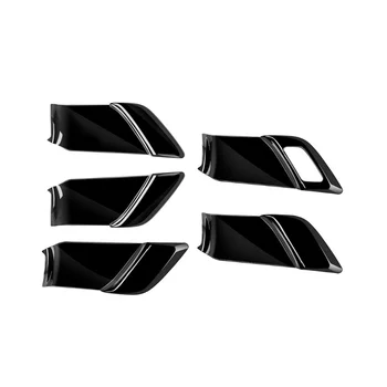 Автомобилна Блестящата Черна Вътрешна капачка на дръжката на Вратата, за Prius 60 Серия 2020-2023, Тампон върху дръжката на вратата на чашата, за Стикер в рамка
