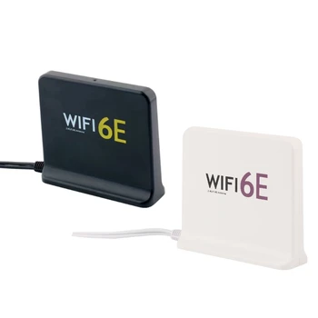 Висококачествена ненасочена антена за Wi-Fi рутер, с карта, 6E, подкрепа за разширяване на сигнала на Wi-Fi 2,4/5/6 Ghz