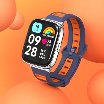 Каишка за смарт гривна Redmi Watch 3 Active, дишаща спортен силиконов ремък за гривната Xiaomi Redmi Watch 3 Active