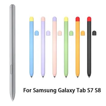 Силиконов калъф-молив За Samsung Pen, Нескользящий Защитен Калъф-тампон, за да Tab S7 Plus S8 Plus, Стилус за сензорна писалка