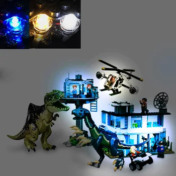 Комплект USB лампи за Lego 76949 Джурасик гиганотозавр и Теризинозавр Атакуват сградата 76949