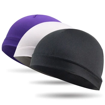 Бързо съхне Колоездене каска шапка анти-UV и анти-пот спортна шапка мотор байк езда, колоездене Колоездене каска унисекс вътрешна капачка