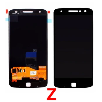 Z Оригинален Amoled За Motorola MOTO Z XT1650-01 XT1650-03 LCD дисплей е Сензорен Екран За МОТО Z LCD цифров преобразувател В Събирането на Ремонт на Част от