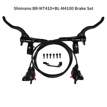 Хидравличен диск Shimano BR MT410 BL M4100 Спирачен комплект за планински велосипед