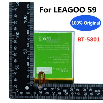 100% Оригинален от висок Клас Батерия от 3300 mah За LEAGOO S9 S 9 BT-5801 BT5801 БТ 5801 Batterie Batteria